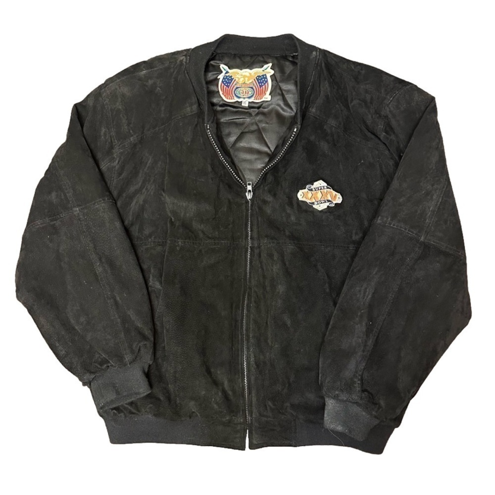 JEFF Hamilton Super Bowl XXXV 2001 Coat XL